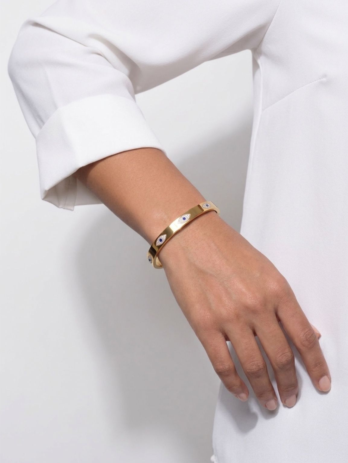 Eterna Eye Bangle by Fathora Collections