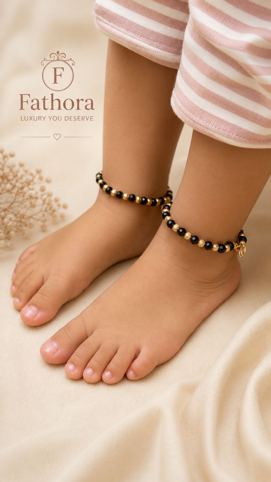Kids Anklet by Fathora Collections