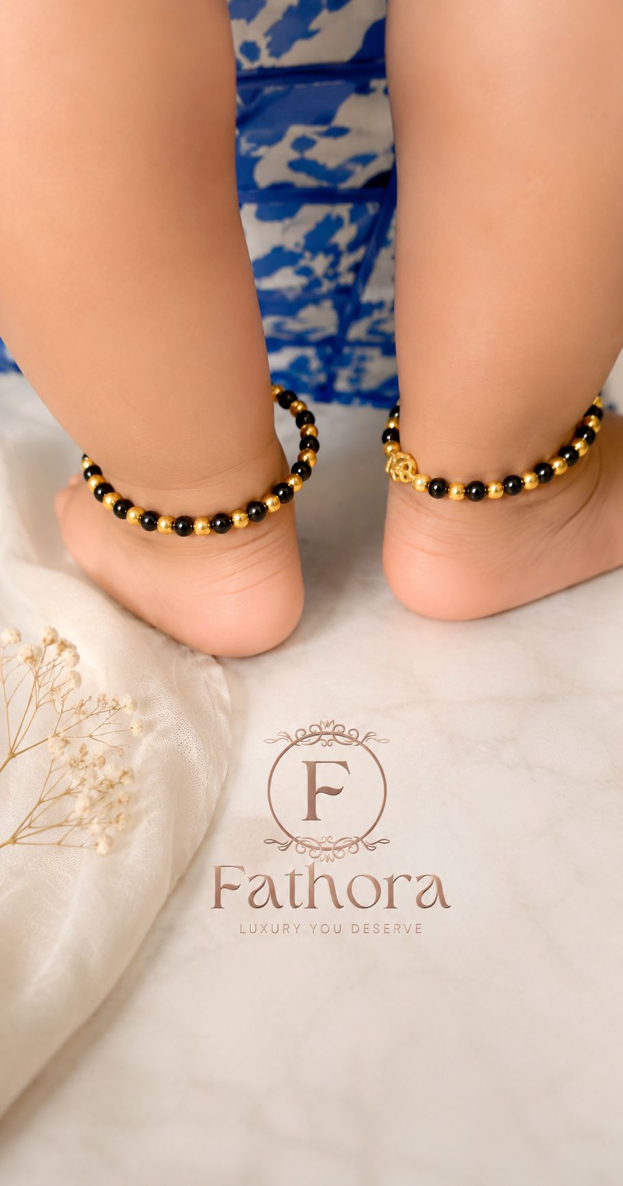 Kids Anklets by Fathora Collections