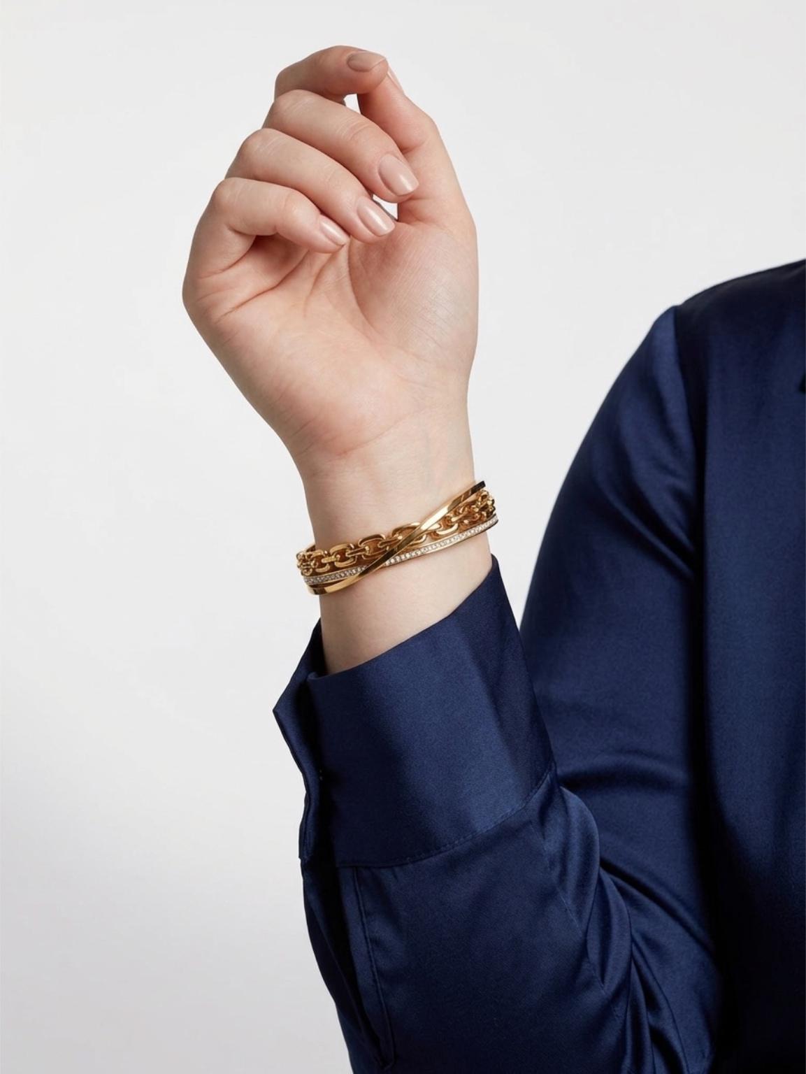 Royal Cuff Bangle by Fathora Collections