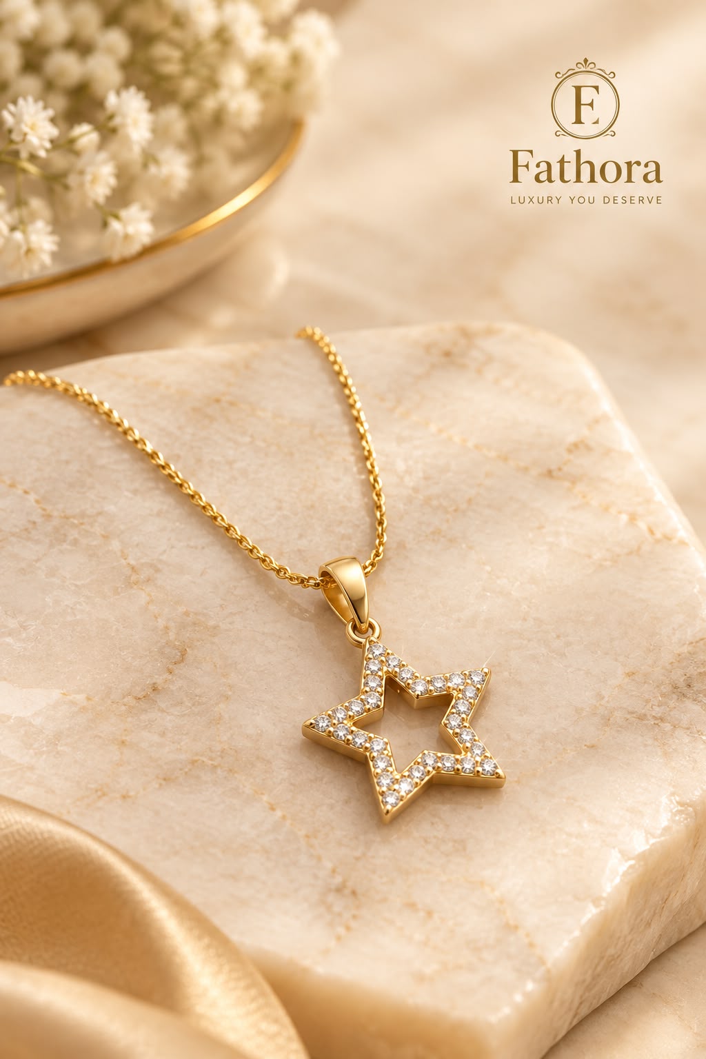 The Celestial Star Pendant by Fathora Collections