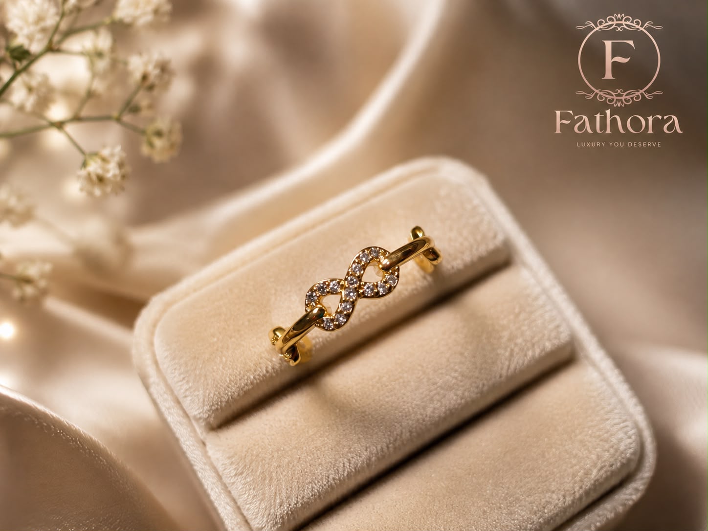 The Eternal Infinity Ring by Fathora Collections