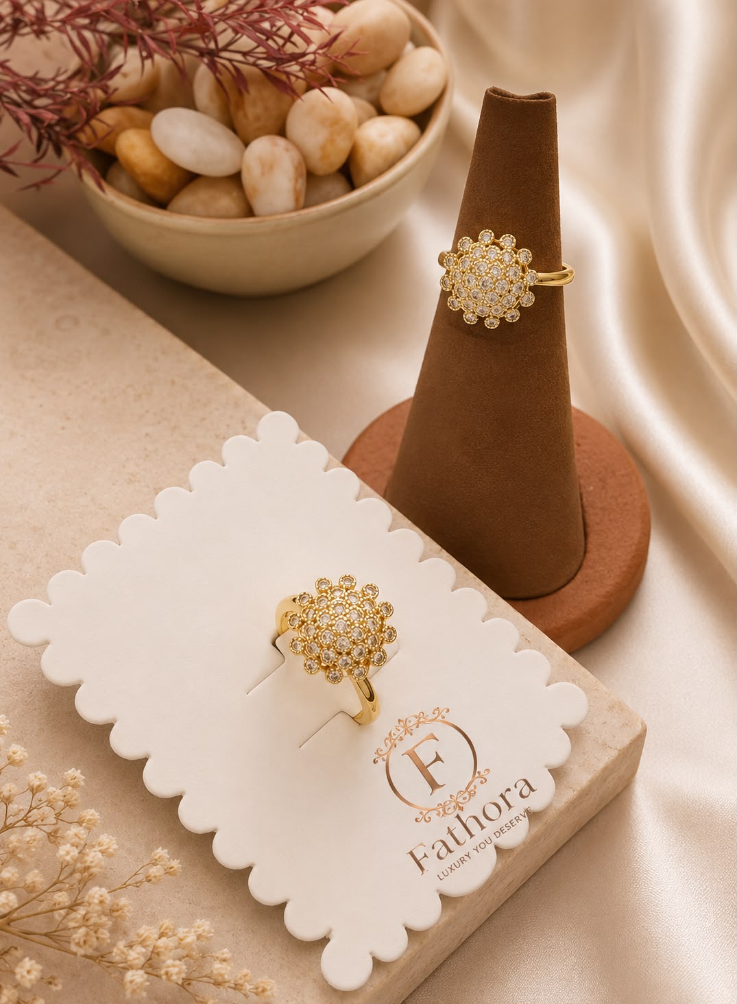The Royal Bloom Ring by Fathora Collections