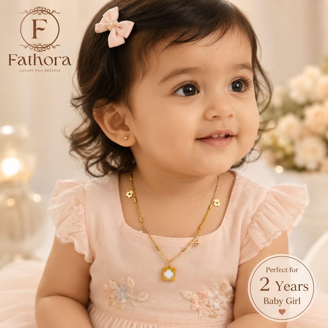 Toddlers Neck Chain by Fathora Collections